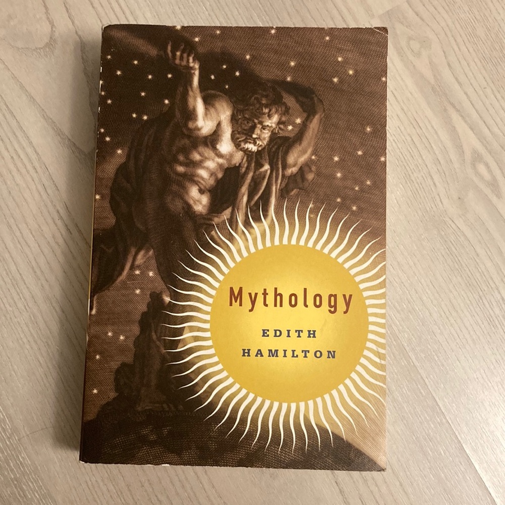 Mythology Paperback Book by Edith Hamilton
